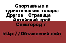 Спортивные и туристические товары Другое - Страница 3 . Алтайский край,Славгород г.